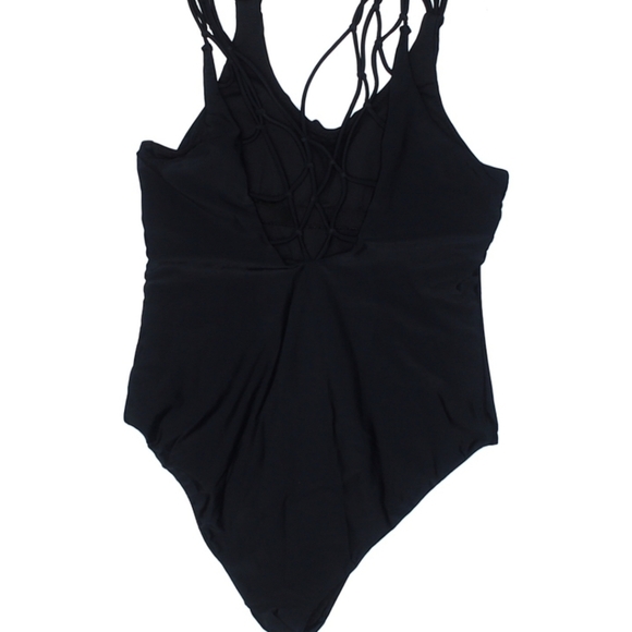 ALTAR'D STATE BLACK ONE PIECE SWIMSUIT,  SIZE MEDIUM - Picture 2 of 4